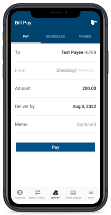 Mobile Check Deposit